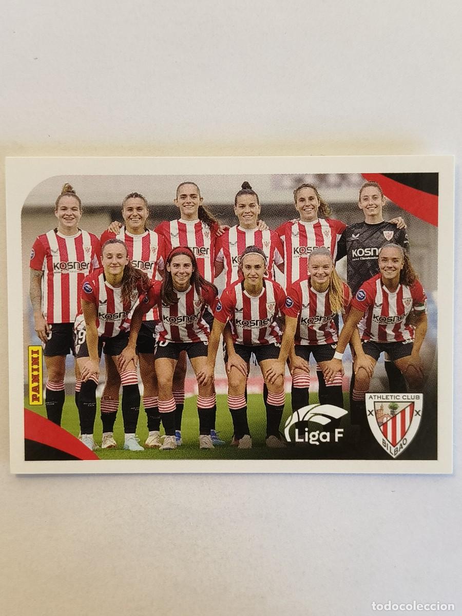 Cromos de f&uacute;tbol: #3 ALINEACION (ATHLETIC BILBAO) LIGA F 2024/2025 PANINI