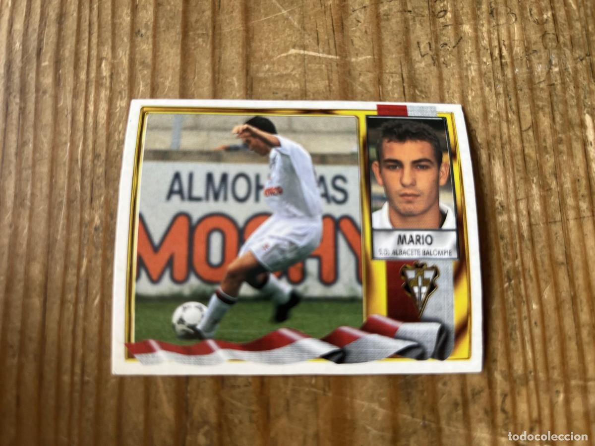 Cromos de f&uacute;tbol: CROMO SIN PEGAR NUNCA PEGADO ALBUM LIGA ESTE 95 96 1995 1996 ALBACETE MARIO