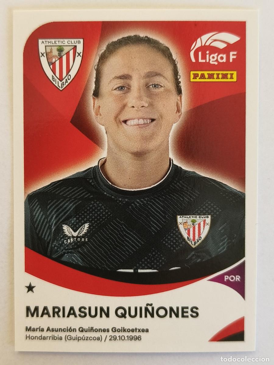Cromos de f&uacute;tbol: #5 MARIASUN QUI&Ntilde;ONES (ATHLETIC BILBAO) LIGA F 2024/2025 PANINI