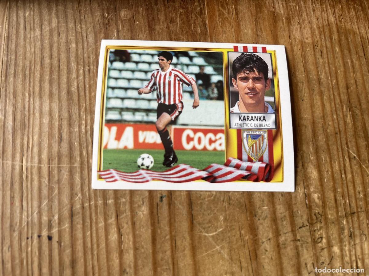 Cromos de f&uacute;tbol: CROMO SIN PEGAR NUNCA PEGADO ALBUM LIGA ESTE 95 96 1995 1996 ATHLETIC BILBAO KARANKA