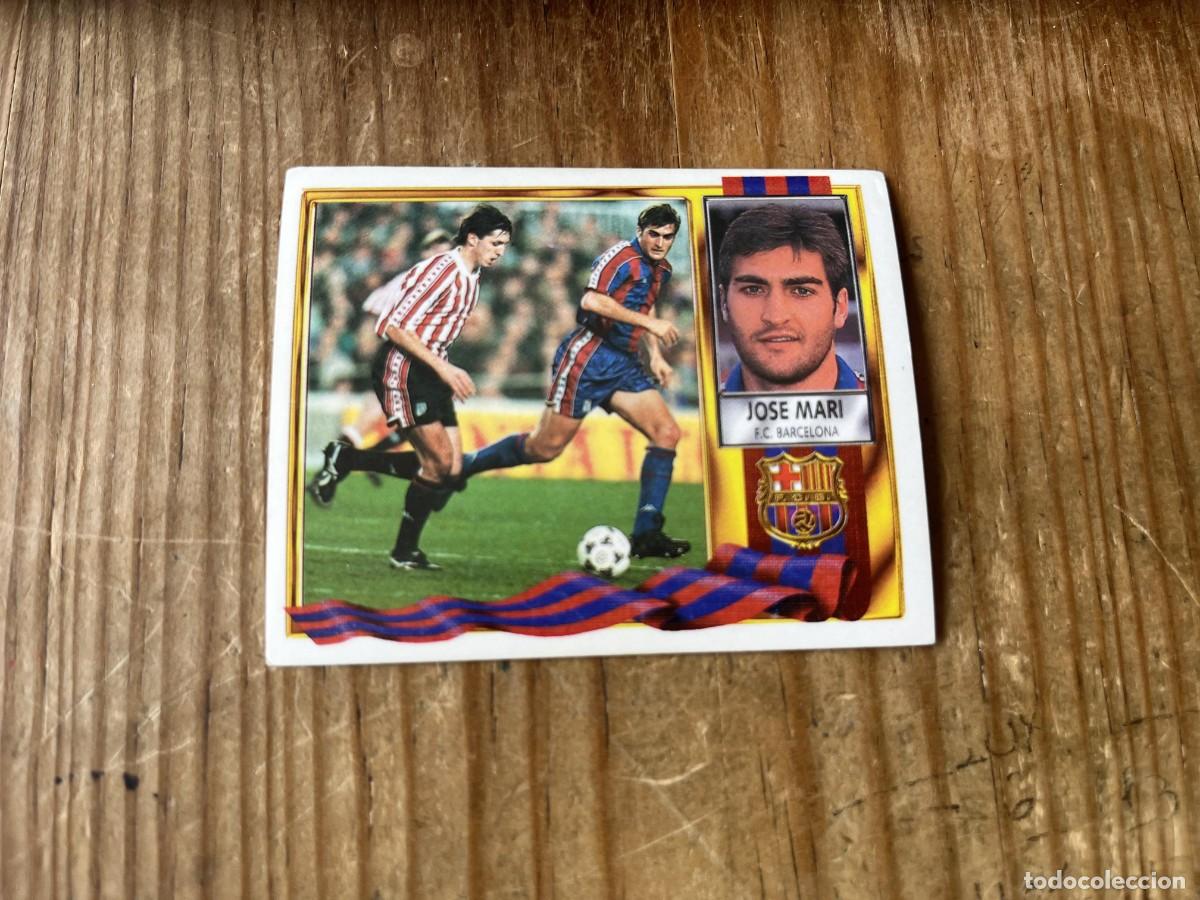 Football Stickers: CROMO SIN PEGAR NUNCA PEGADO ALBUM LIGA ESTE 95 96 1995 1996 BARCELONA JOSE MARI