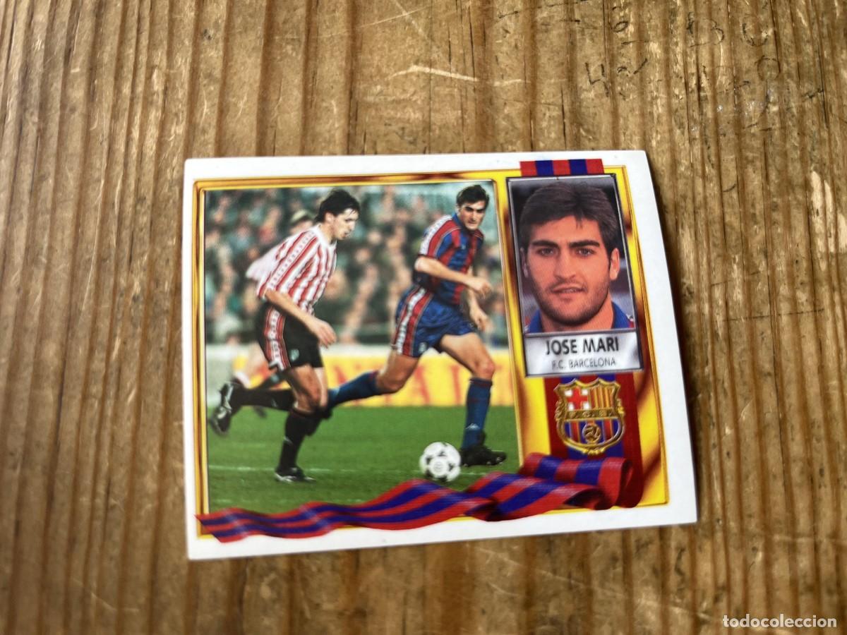 Football Stickers: CROMO SIN PEGAR NUNCA PEGADO ALBUM LIGA ESTE 95 96 1995 1996 BARCELONA JOSE MARI