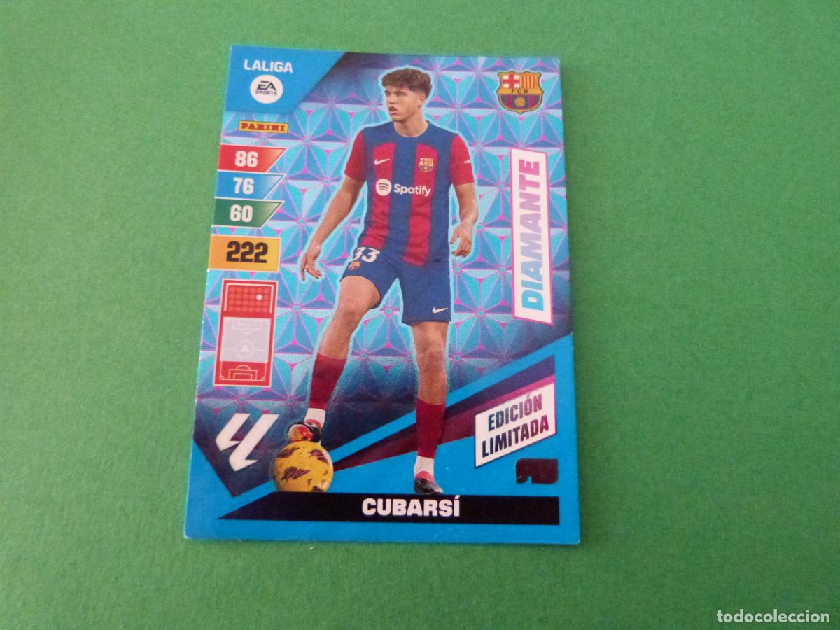 Football Stickers: TRADING CARD FUTBOL CUBARSI F.C. BARCELONA E. LIMITADA LIGA ADRENALYN XL 2023-2024/23-24