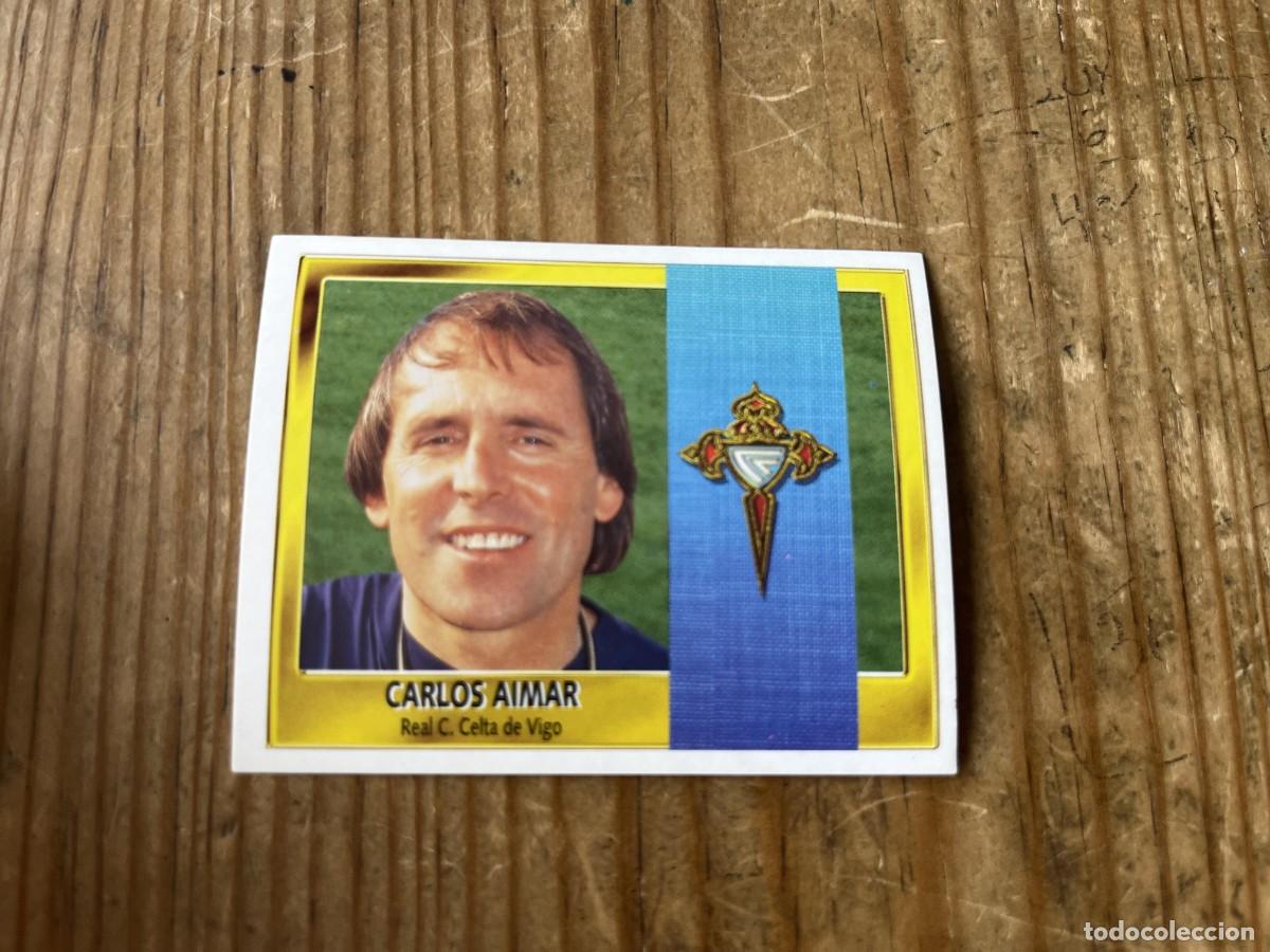 Football Stickers: CROMO SIN PEGAR NUNCA PEGADO ALBUM LIGA ESTE 95 96 1995 1996 CELTA VIGO ENTRENADOR CARLOS AIMAR