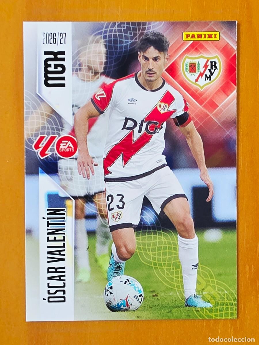 Football Stickers: 300 &Oacute;scar Valent&iacute;n, Rayo Vallecano, Panini Megacracks MGK 2026 2027 26 27