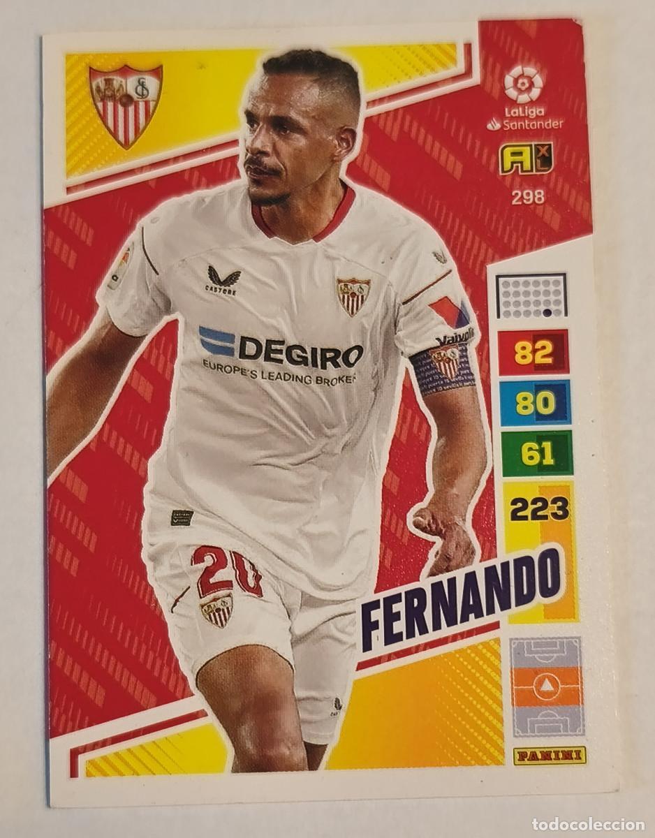 Football Stickers: ADRENALYN LA LIGA 2022 2023 PANINI - 298 FERNANDO - SEVILLA