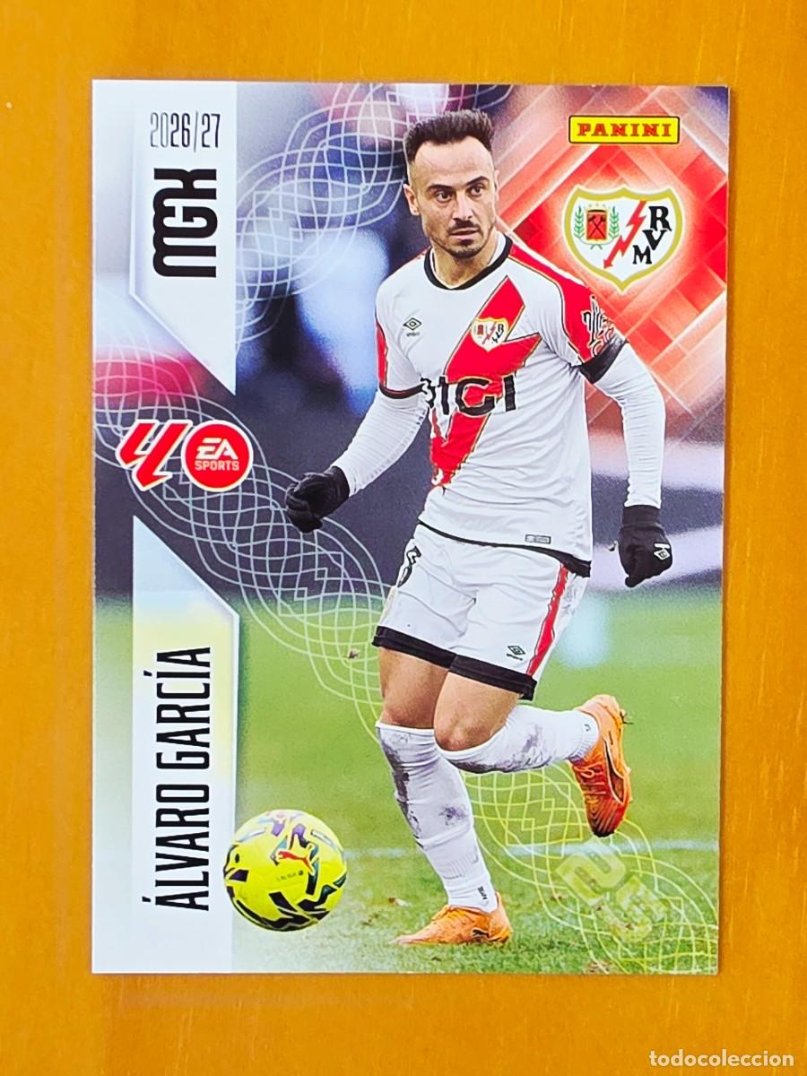 Football Stickers: 303 &Aacute;lvaro Garc&iacute;a, Rayo Vallecano, Panini Megacracks MGK 2026 2027 26 27