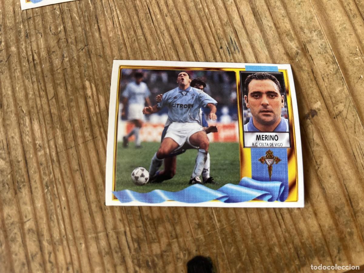 Cromos de f&uacute;tbol: CROMO SIN PEGAR NUNCA PEGADO ALBUM LIGA ESTE 95 96 1995 1996 CELTA VIGO MERINO