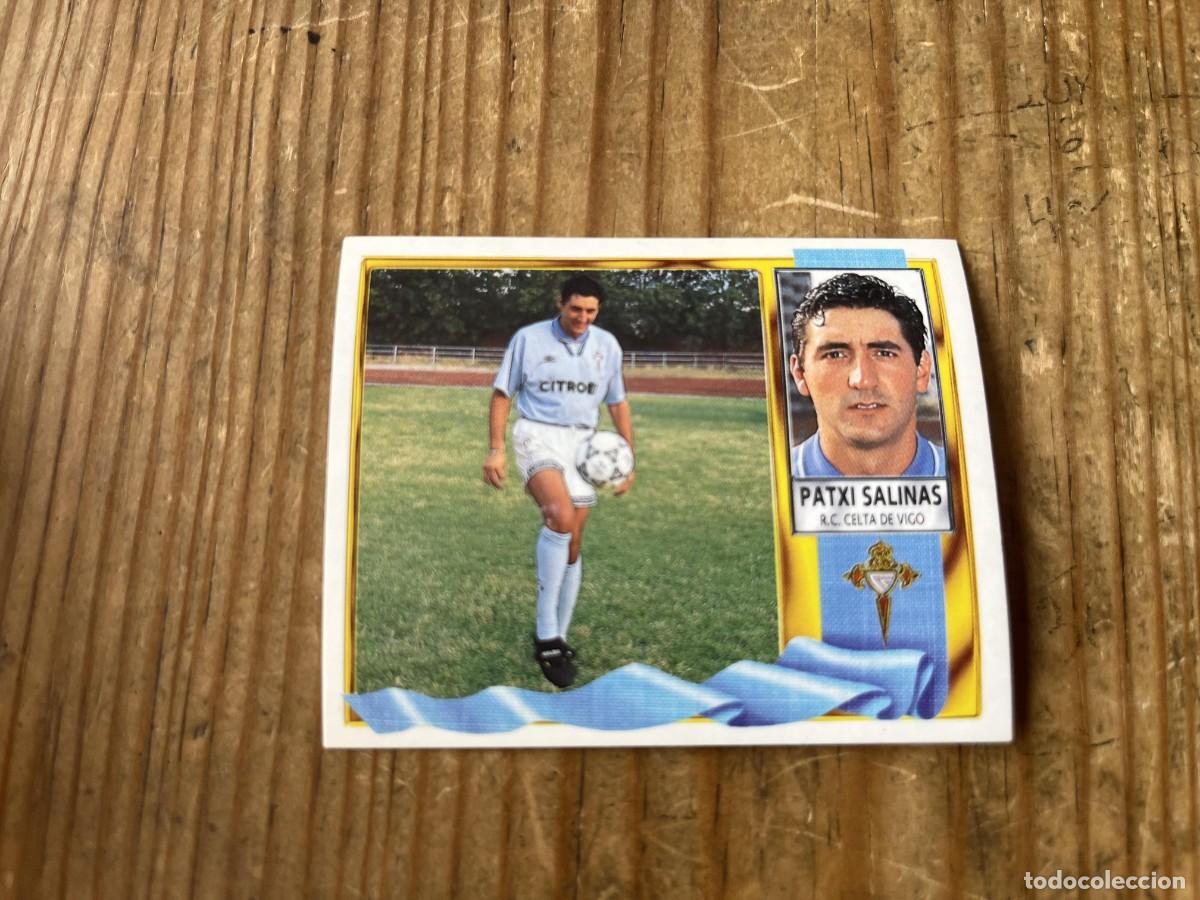 Cromos de f&uacute;tbol: CROMO SIN PEGAR NUNCA PEGADO ALBUM LIGA ESTE 95 96 1995 1996 CELTA VIGO PATXI SALINAS