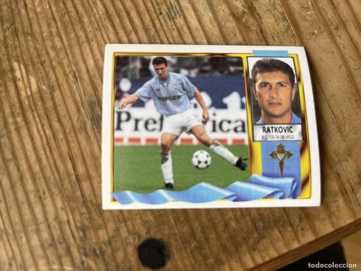 Cromos de f&uacute;tbol: CROMO SIN PEGAR NUNCA PEGADO ALBUM LIGA ESTE 95 96 1995 1996 CELTA VIGO RATKOVIC