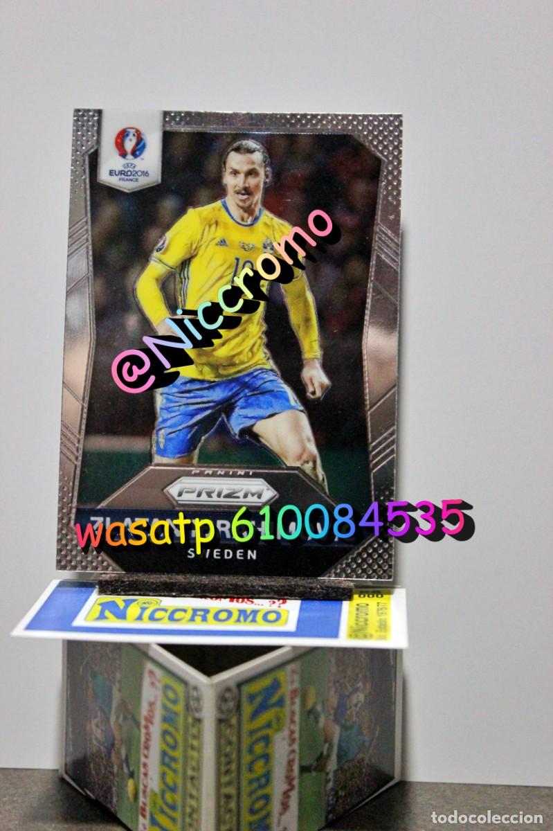 Cromos de f&uacute;tbol: ibrahimovic suecia euro 2016 portugal prizm panini eurocopa 16 niccromo