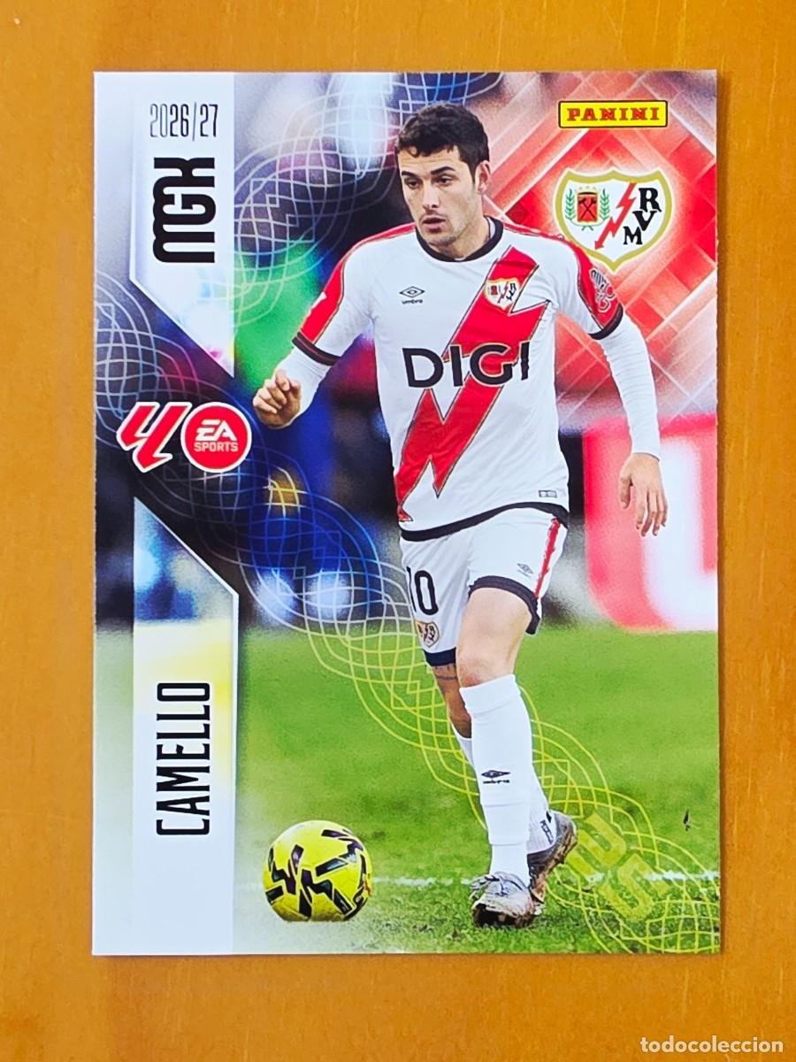 Cromos de f&uacute;tbol: 305 Sergio Camello, Rayo Vallecano, Panini Megacracks MGK 2026 2027 26 27