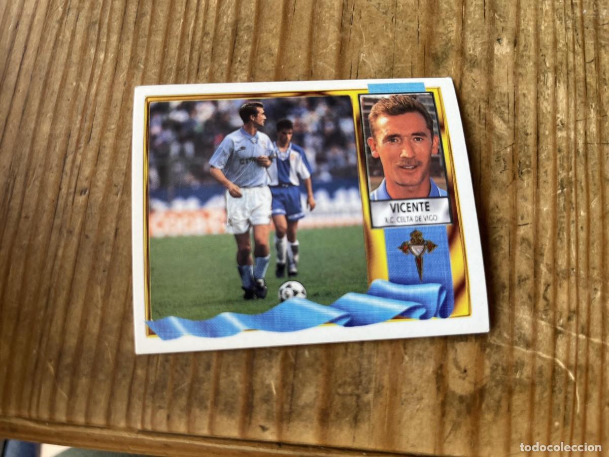 Cromos de f&uacute;tbol: CROMO SIN PEGAR NUNCA PEGADO ALBUM LIGA ESTE 95 96 1995 1996 CELTA VIGO VICENTE