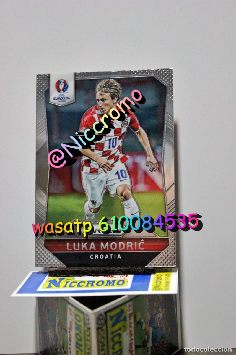 Cromos de f&uacute;tbol: modric croacia euro 2016 portugal prizm panini eurocopa 16 niccromo