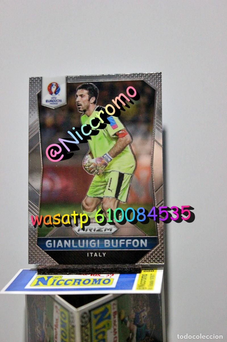 Cromos de f&uacute;tbol: bufon italia euro 2016 portugal prizm panini eurocopa 16 niccromo