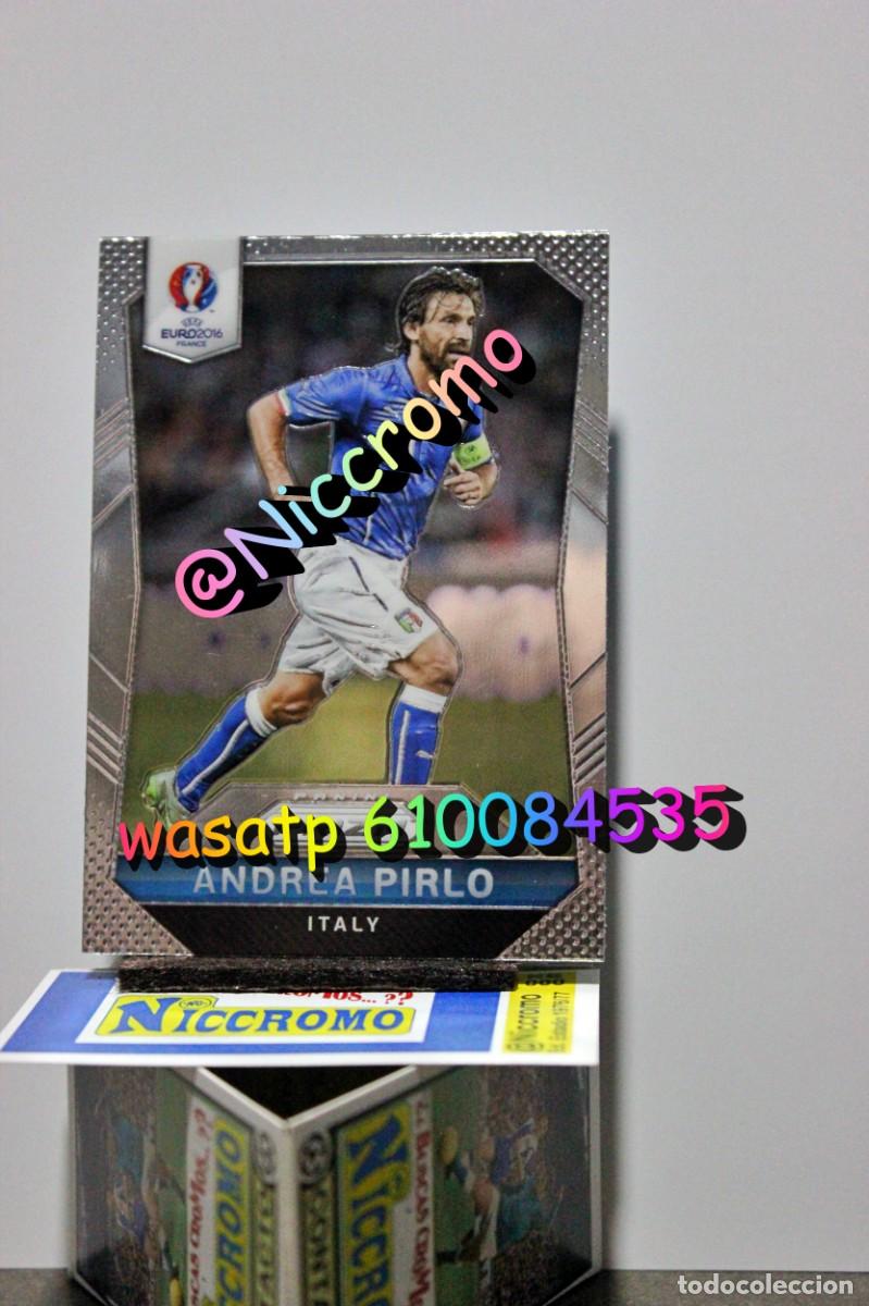 Cromos de f&uacute;tbol: pirlo italia euro 2016 portugal prizm panini eurocopa 16 niccromo