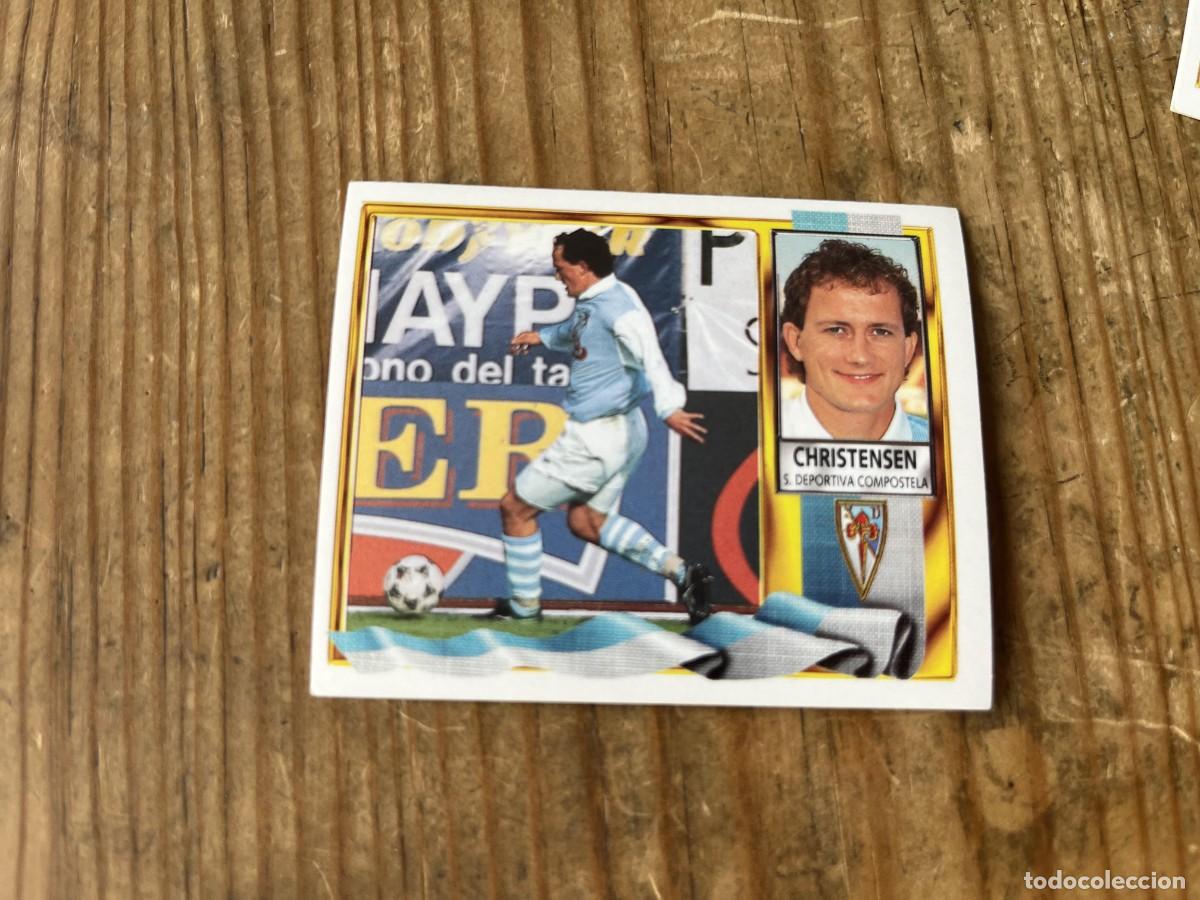 Cromos de f&uacute;tbol: CROMO SIN PEGAR NUNCA PEGADO ALBUM LIGA ESTE 95 96 1995 1996 COMPOSTELA CHRISTENSEN
