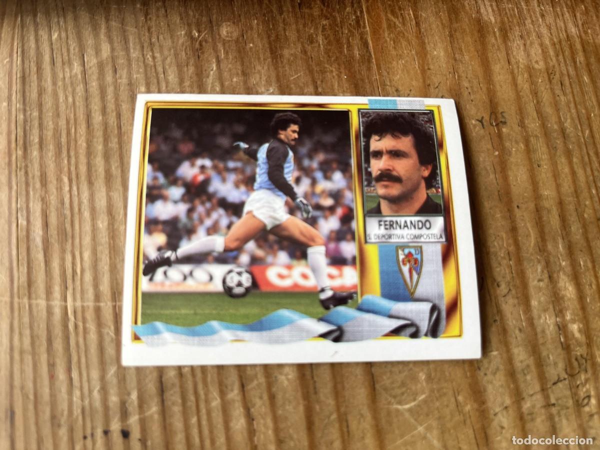 Cromos de f&uacute;tbol: CROMO SIN PEGAR NUNCA PEGADO ALBUM LIGA ESTE 95 96 1995 1996 COMPOSTELA FERNANDO