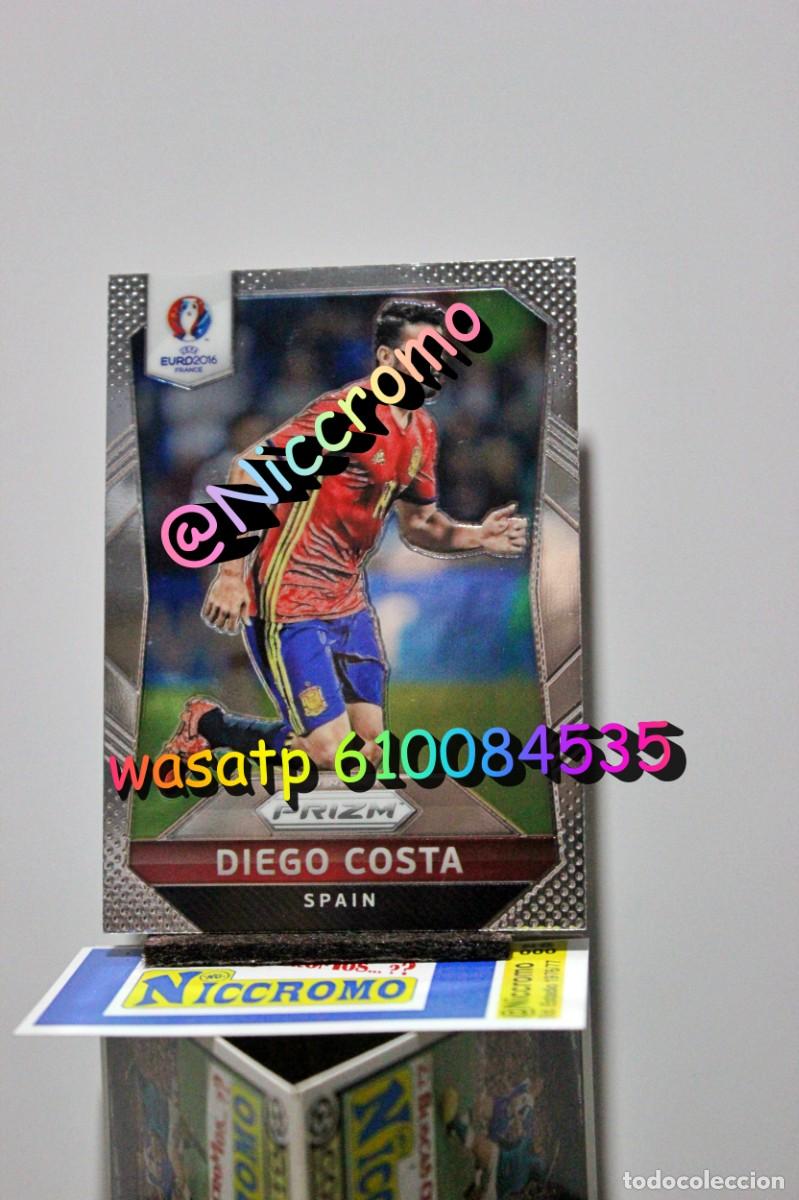 Cromos de f&uacute;tbol: diego costa espa&ntilde;a euro 2016 portugal prizm panini eurocopa 16 niccromo