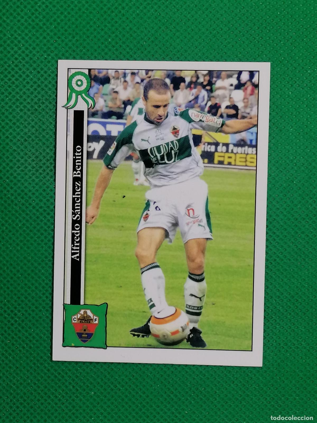 Cromos de f&uacute;tbol: 819 ALFREDO ELCHE ⚽ MUNDICROMO LAS FICHAS DE LA LIGA 05 06 2005 2006 ⚽