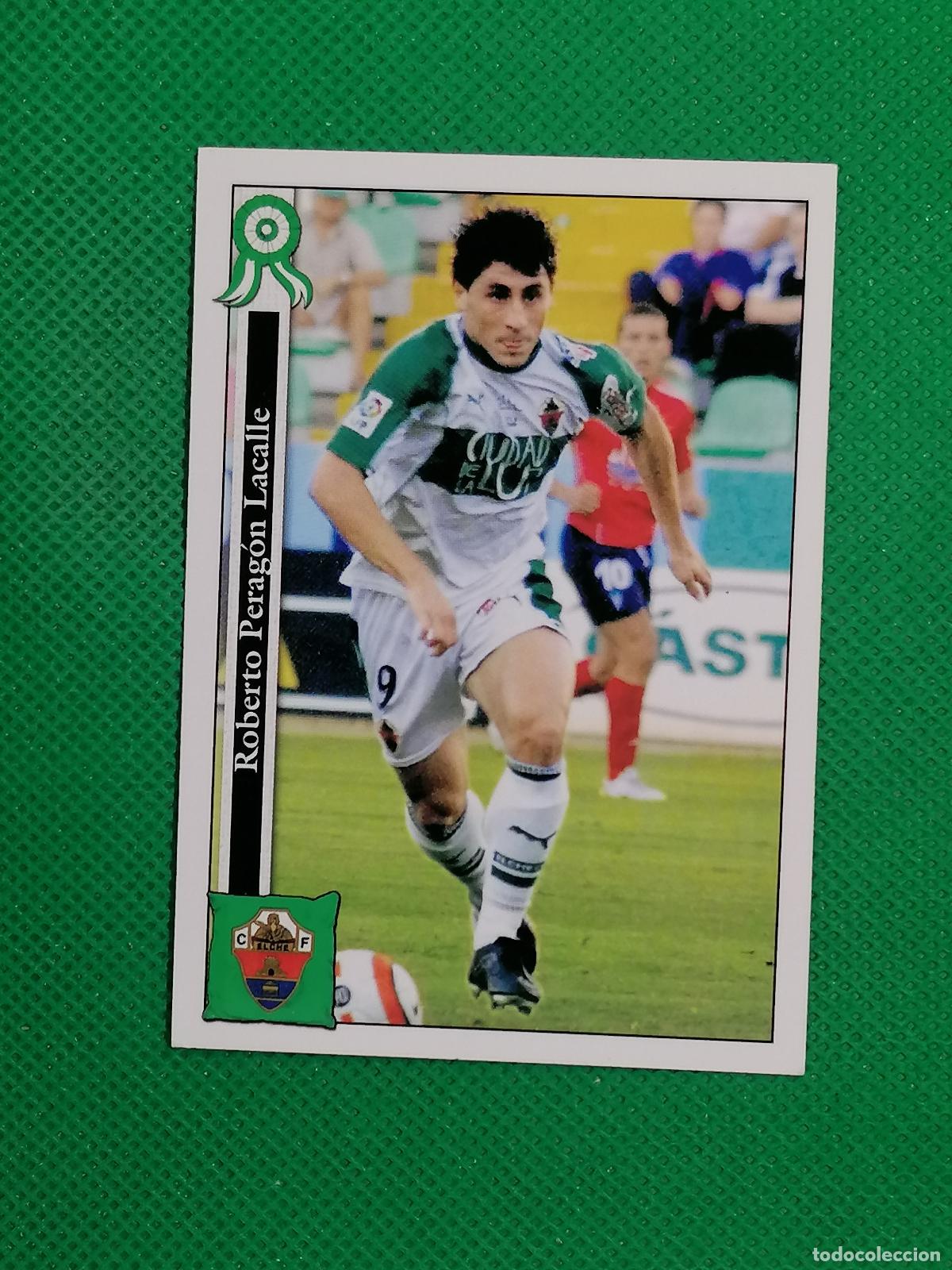 Cromos de f&uacute;tbol: 826 PERAGON ELCHE ⚽ MUNDICROMO LAS FICHAS DE LA LIGA 05 06 2005 2006 ⚽