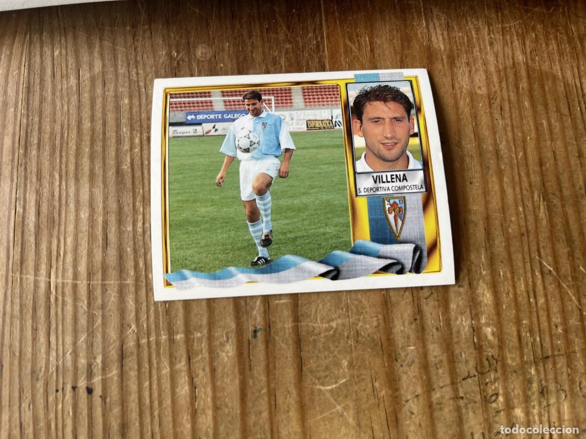 Cromos de f&uacute;tbol: CROMO SIN PEGAR NUNCA PEGADO ALBUM LIGA ESTE 95 96 1995 1996 COMPOSTELA VILLENA