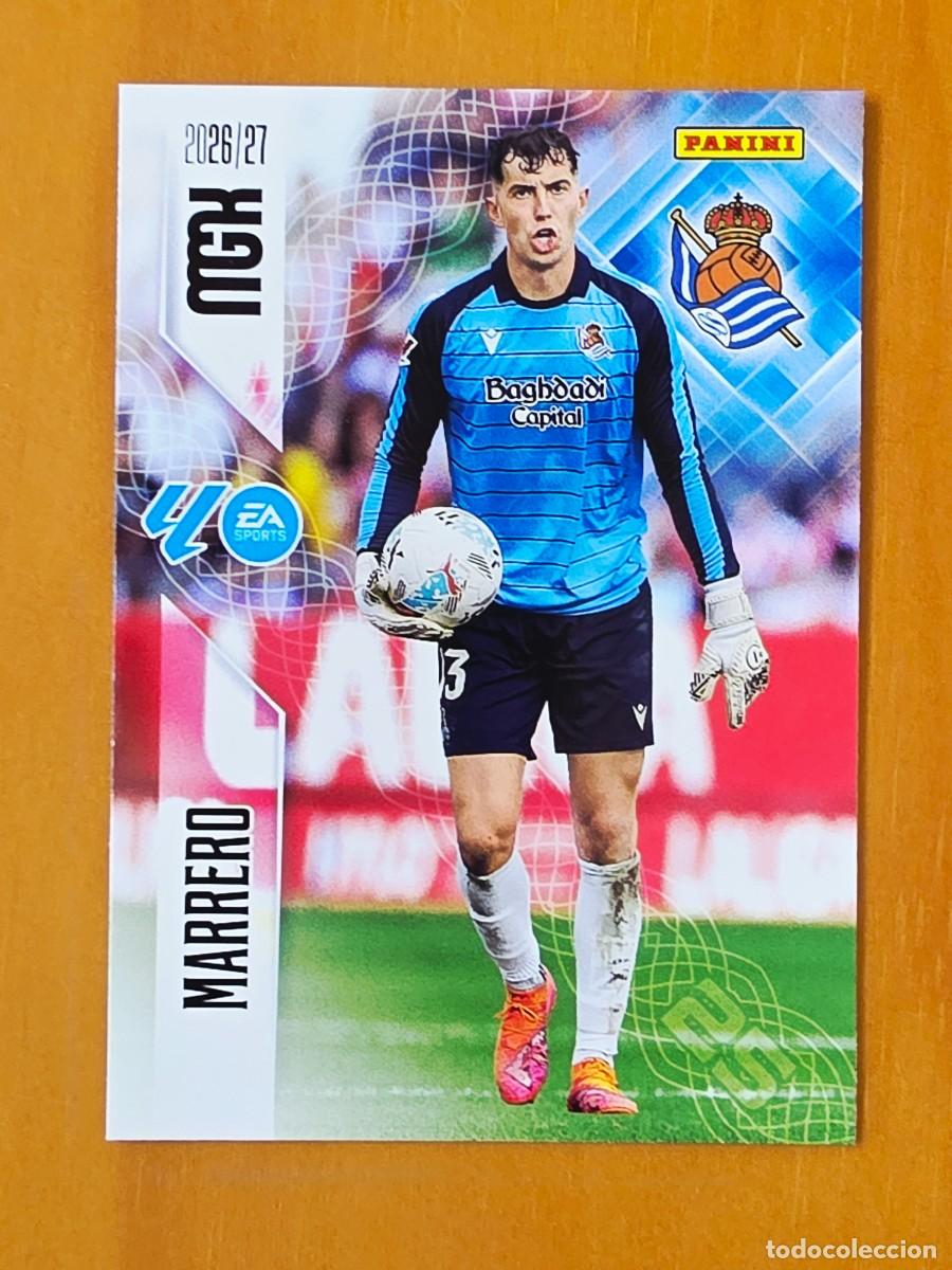 Cromos de f&uacute;tbol: 309 Unai Marrero, Real Sociedad, Panini Megacracks MGK 2026 2027 26 27