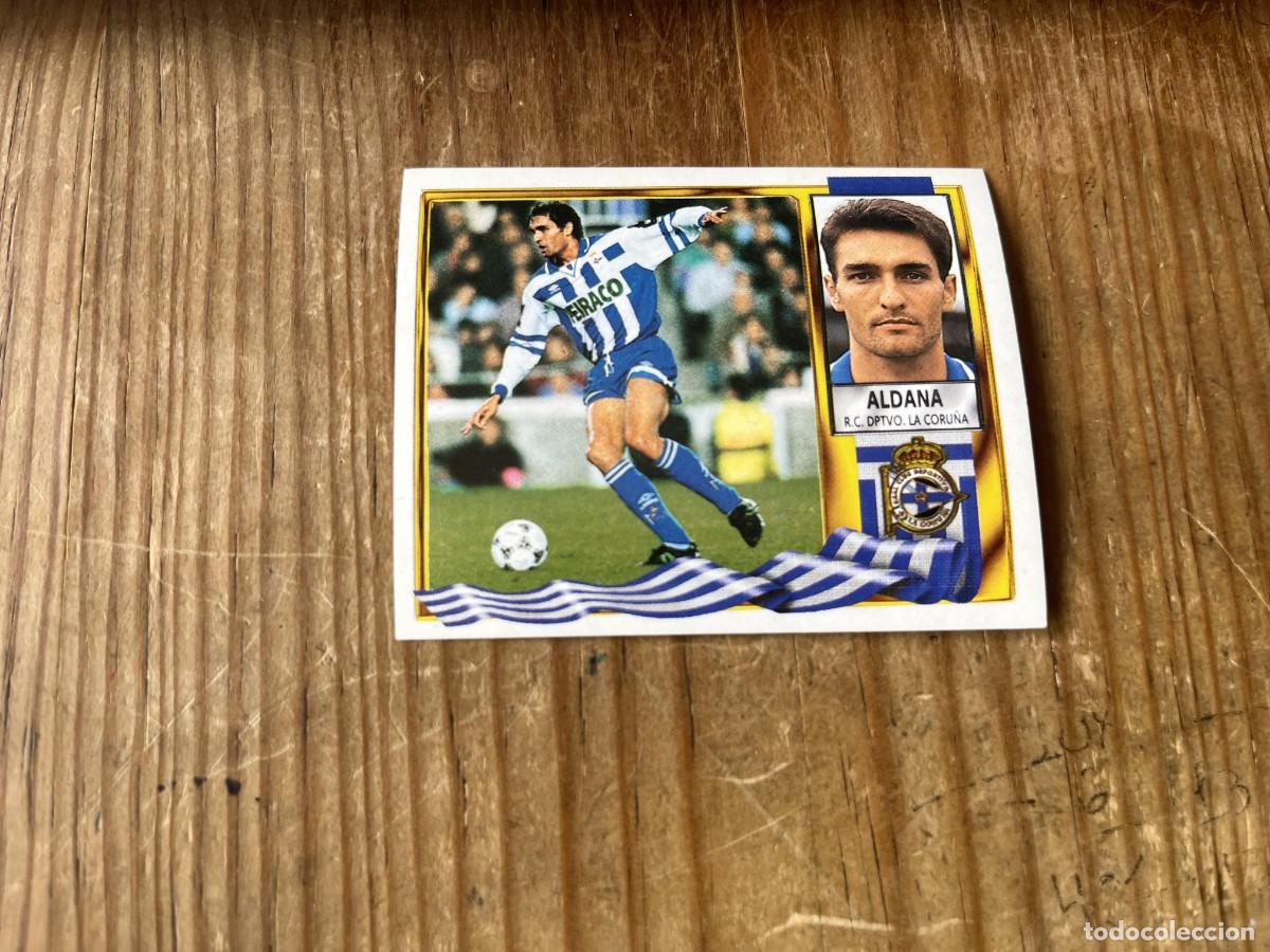 Cromos de f&uacute;tbol: CROMO SIN PEGAR NUNCA PEGADO ALBUM LIGA ESTE 95 96 1995 1996 DEPORTIVO CORU&Ntilde;A ALDANA