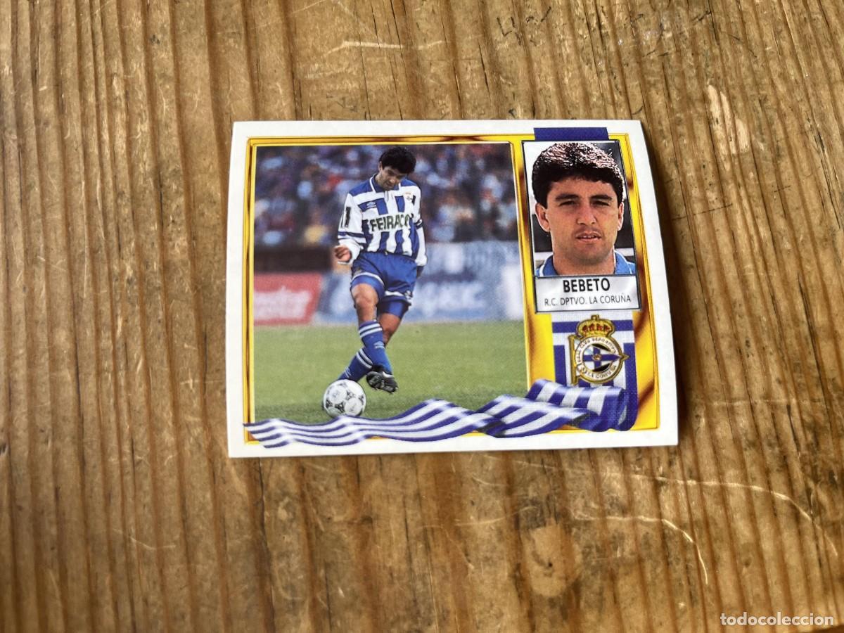 Cromos de f&uacute;tbol: CROMO SIN PEGAR NUNCA PEGADO ALBUM LIGA ESTE 95 96 1995 1996 DEPORTIVO CORU&Ntilde;A BEBETO