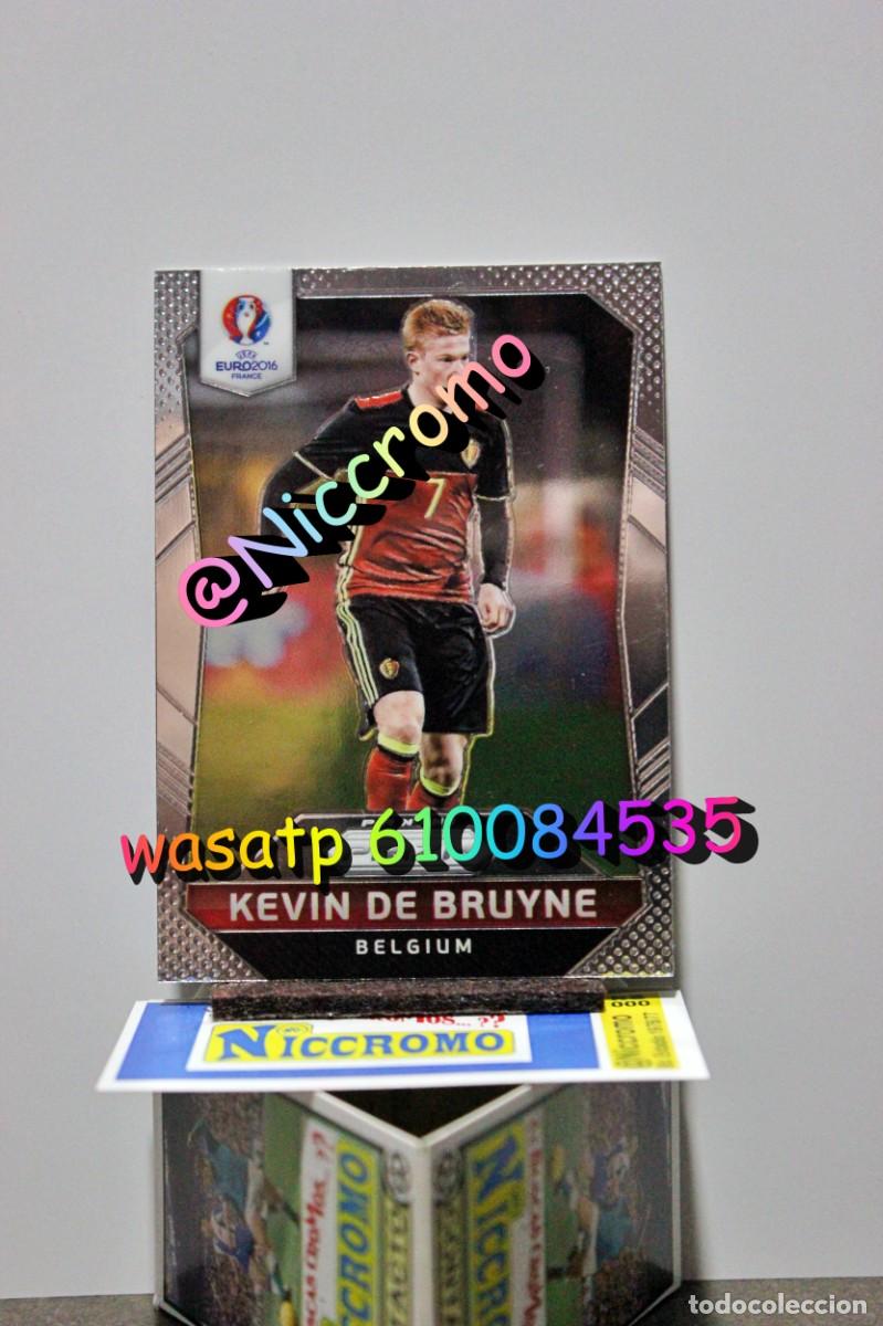Cromos de f&uacute;tbol: de bruyne belgica euro 2016 portugal prizm panini eurocopa 16 niccromo