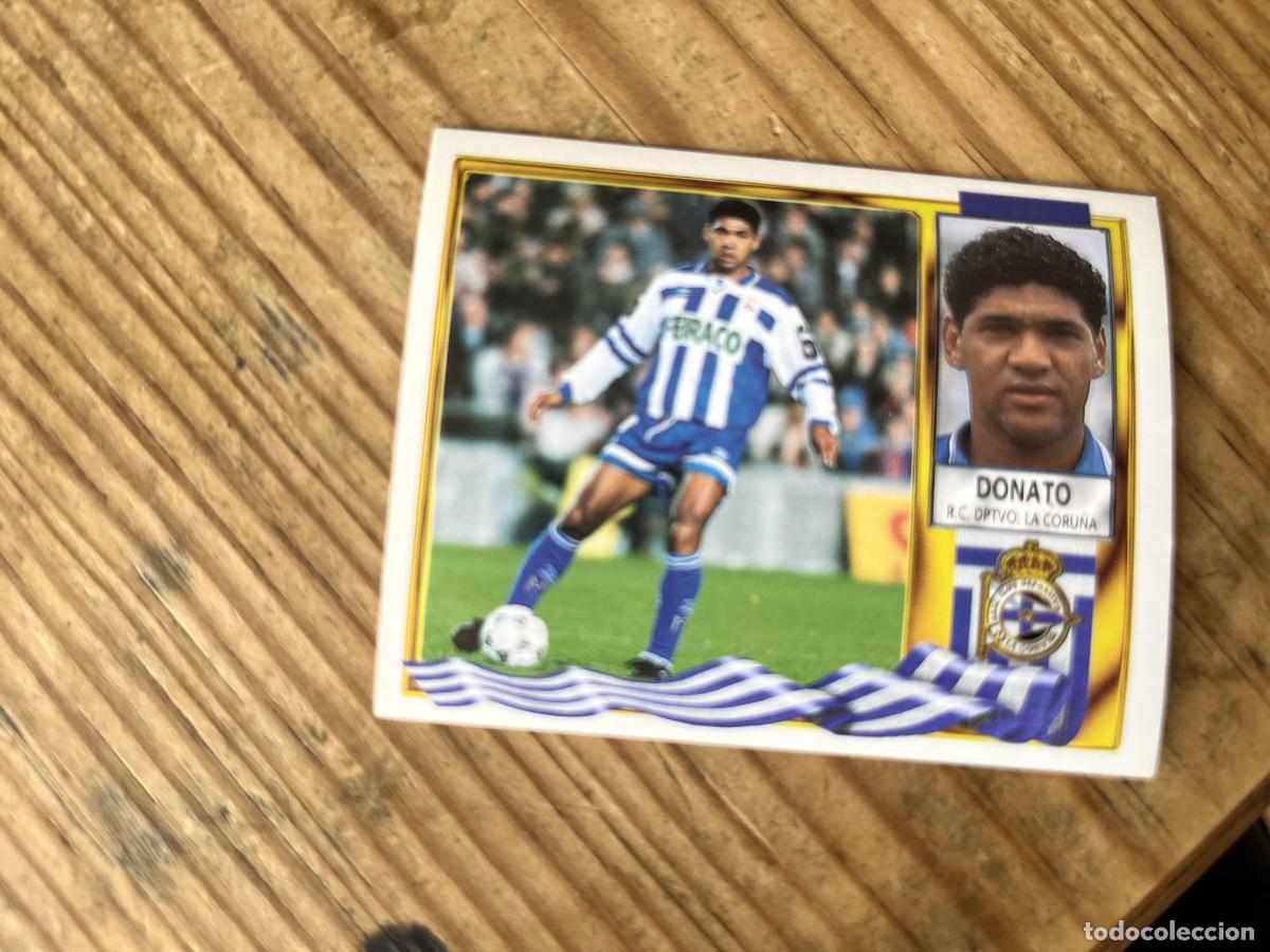 Cromos de f&uacute;tbol: CROMO SIN PEGAR NUNCA PEGADO ALBUM LIGA ESTE 95 96 1995 1996 DEPORTIVO CORU&Ntilde;A DONATO