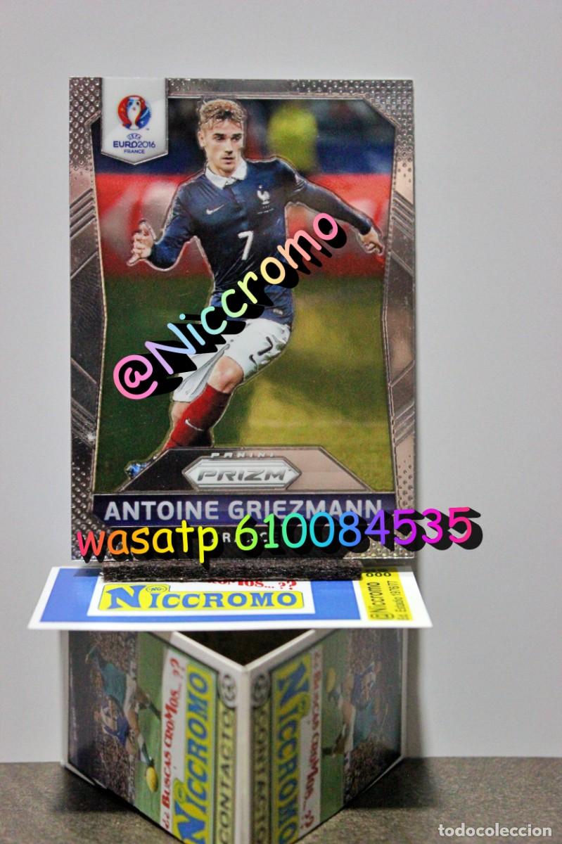 Cromos de f&uacute;tbol: griezmann francia euro 2016 portugal prizm panini eurocopa 16 niccromo