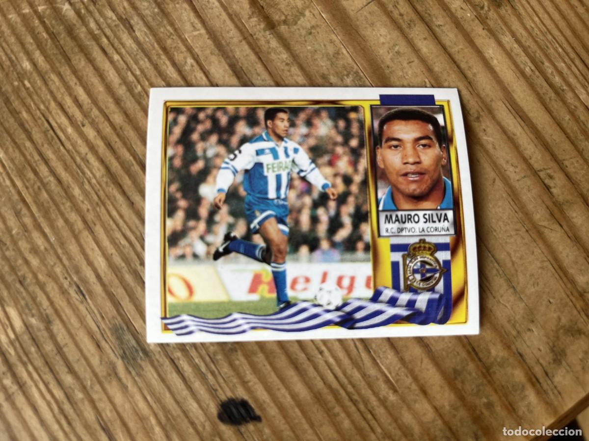 Cromos de f&uacute;tbol: CROMO SIN PEGAR NUNCA PEGADO ALBUM LIGA ESTE 95 96 1995 1996 DEPORTIVO CORU&Ntilde;A MAURO SILVA