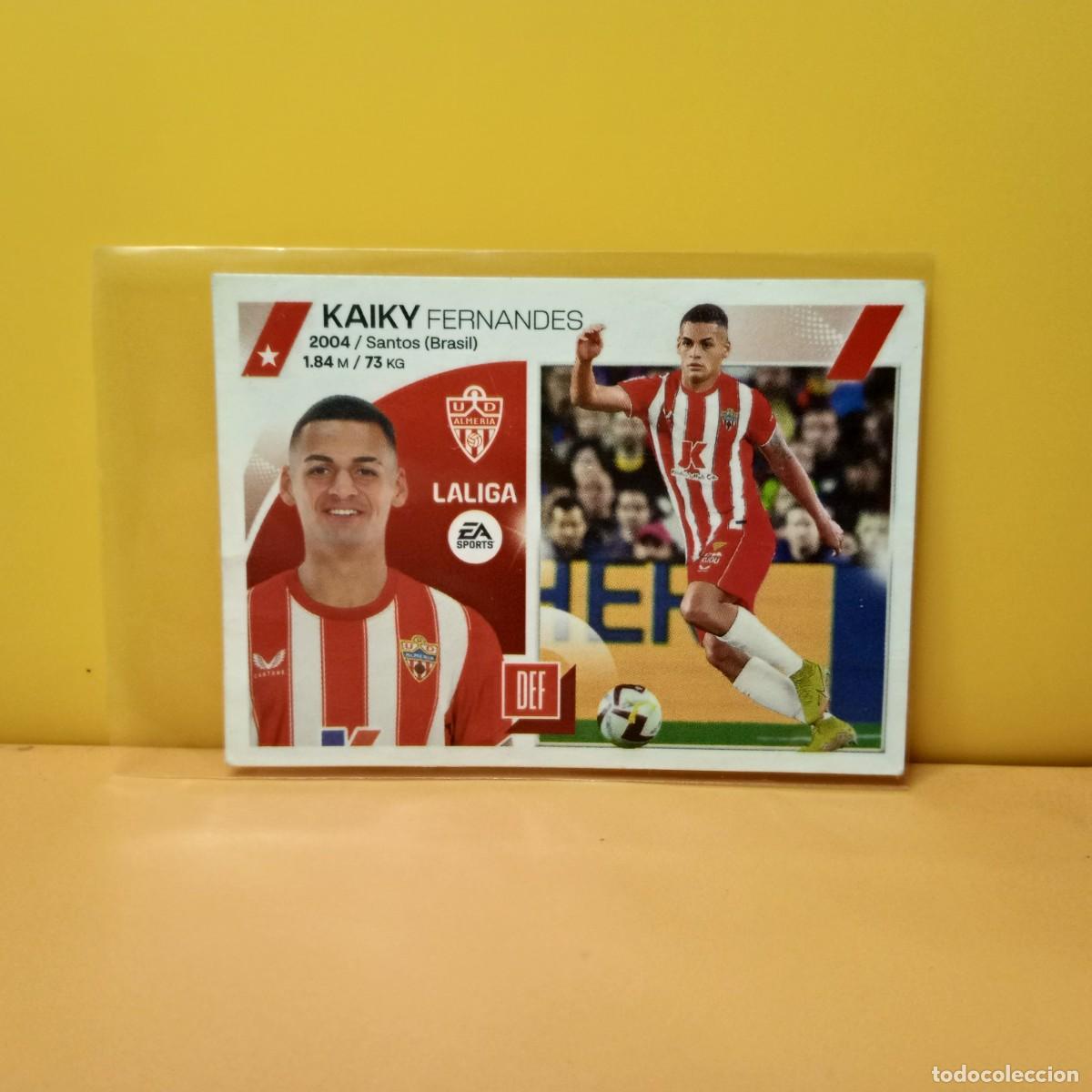 Cromos de f&uacute;tbol: EDICIONES ESTE 2023 2024 23 24 UD ALMER&Iacute;A KAIKY 9