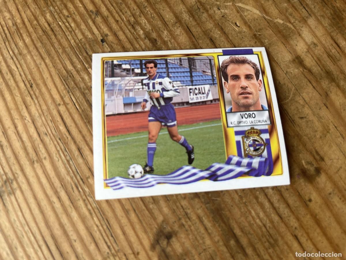 Cromos de f&uacute;tbol: CROMO SIN PEGAR NUNCA PEGADO ALBUM LIGA ESTE 95 96 1995 1996 DEPORTIVO CORU&Ntilde;A VORO