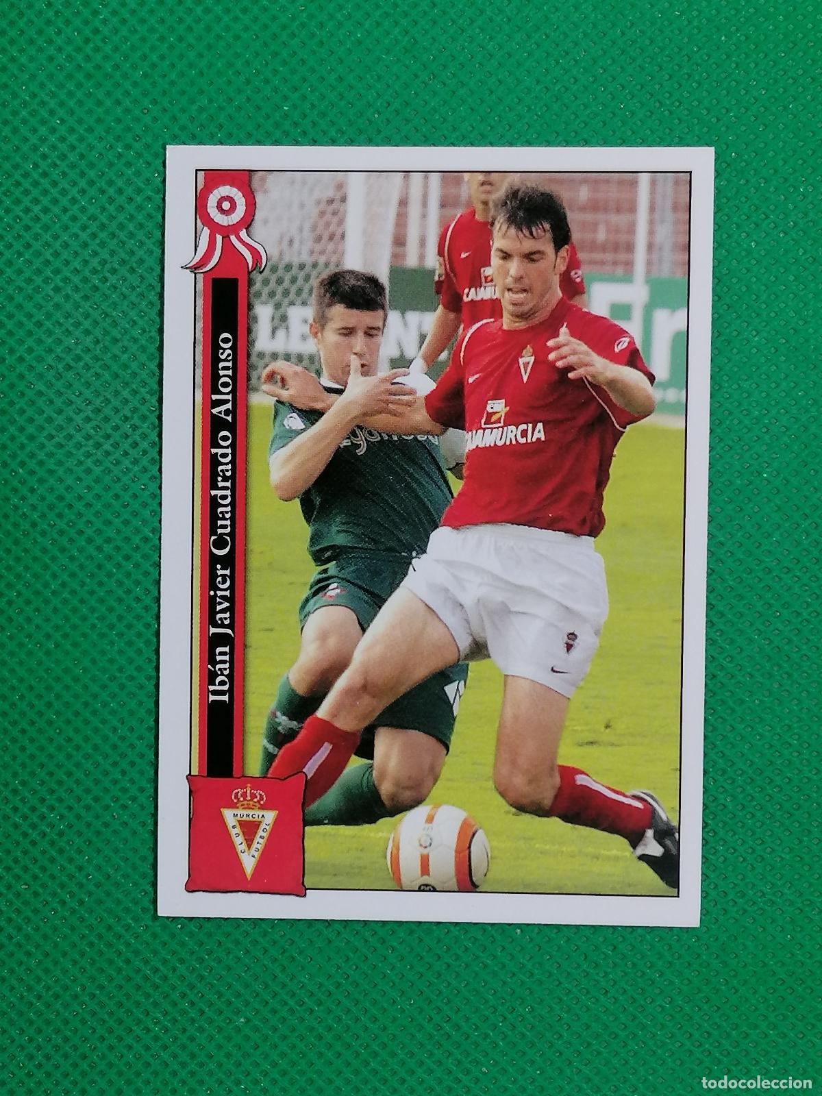 Cartes &agrave; collectionner de Football: 868 CUADRADO REAL MURCIA ⚽ MUNDICROMO LAS FICHAS DE LA LIGA 05 06 2005 2006 ⚽