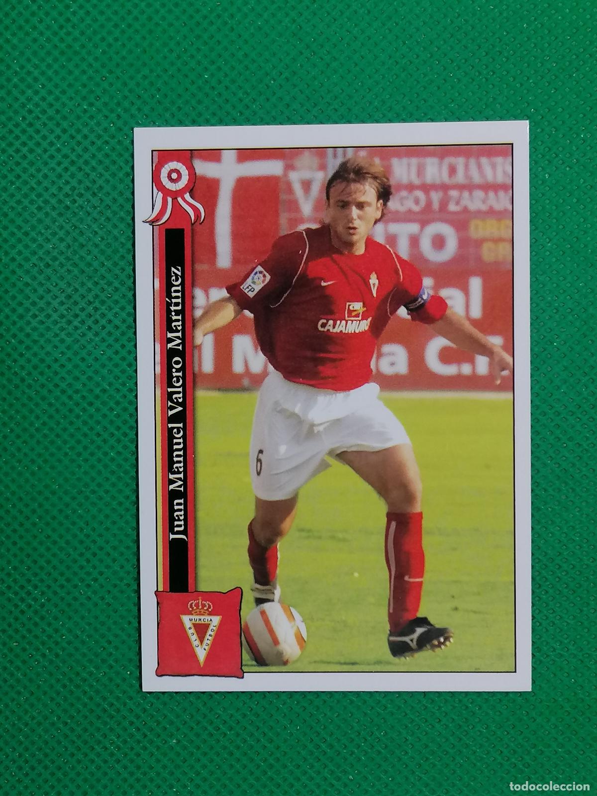 Cartes &agrave; collectionner de Football: 869 JUANMA REAL MURCIA ⚽ MUNDICROMO LAS FICHAS DE LA LIGA 05 06 2005 2006 ⚽