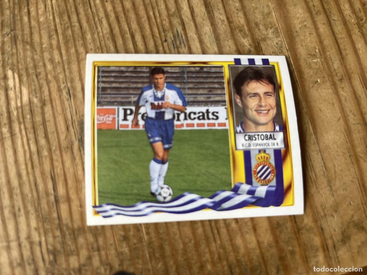 Fu&szlig;ball-Sticker: CROMO SIN PEGAR NUNCA PEGADO ALBUM LIGA ESTE 95 96 1995 1996 ESPANYOL ESPA&Ntilde;OL CRISTOBAL