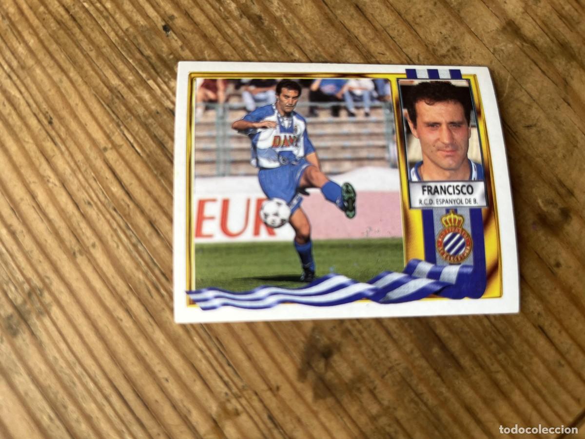 Fu&szlig;ball-Sticker: CROMO SIN PEGAR NUNCA PEGADO ALBUM LIGA ESTE 95 96 1995 1996 ESPANYOL ESPA&Ntilde;OL FRANCISCO