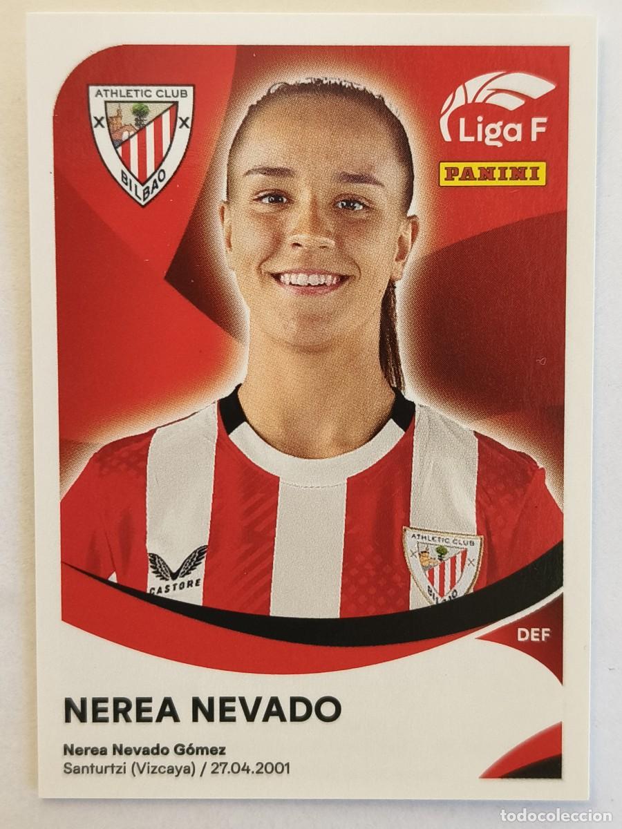 Fu&szlig;ball-Sticker: #10 NEREA NEVADO (ATHLETIC BILBAO) LIGA F 2024/2025 PANINI