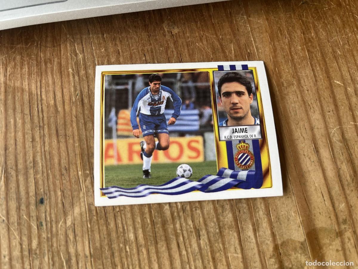 Cromos de f&uacute;tbol: CROMO SIN PEGAR NUNCA PEGADO ALBUM LIGA ESTE 95 96 1995 1996 ESPANYOL ESPA&Ntilde;OL JAIME