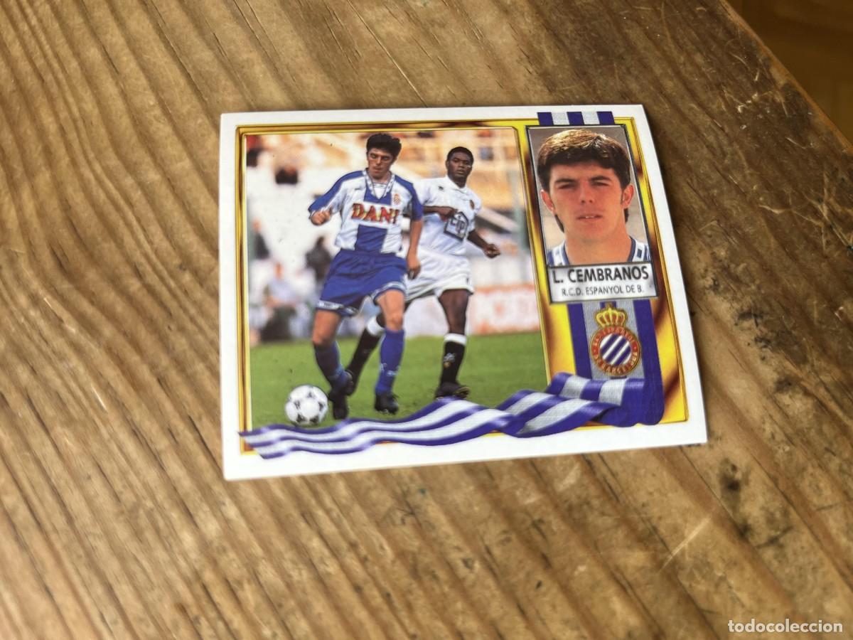 Cromos de f&uacute;tbol: CROMO SIN PEGAR NUNCA PEGADO ALBUM LIGA ESTE 95 96 1995 1996 ESPANYOL ESPA&Ntilde;OL LUIS CEMBRANOS