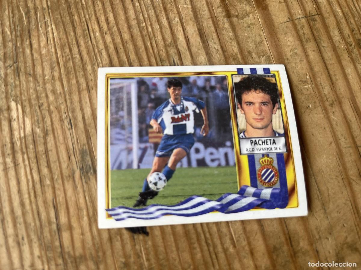 Cromos de f&uacute;tbol: CROMO SIN PEGAR NUNCA PEGADO ALBUM LIGA ESTE 95 96 1995 1996 ESPANYOL ESPA&Ntilde;OL PACHETA