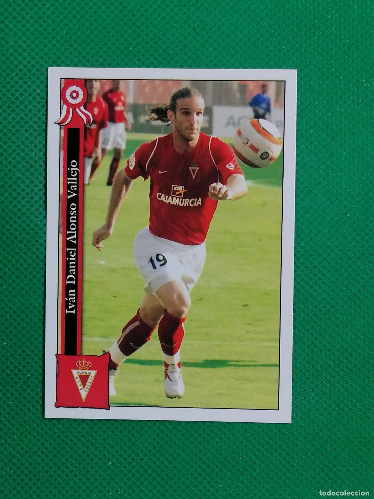 Cromos de f&uacute;tbol: 880 IVAN ALONSO REAL MURCIA ⚽ MUNDICROMO LAS FICHAS DE LA LIGA 05 06 2005 2006 ⚽