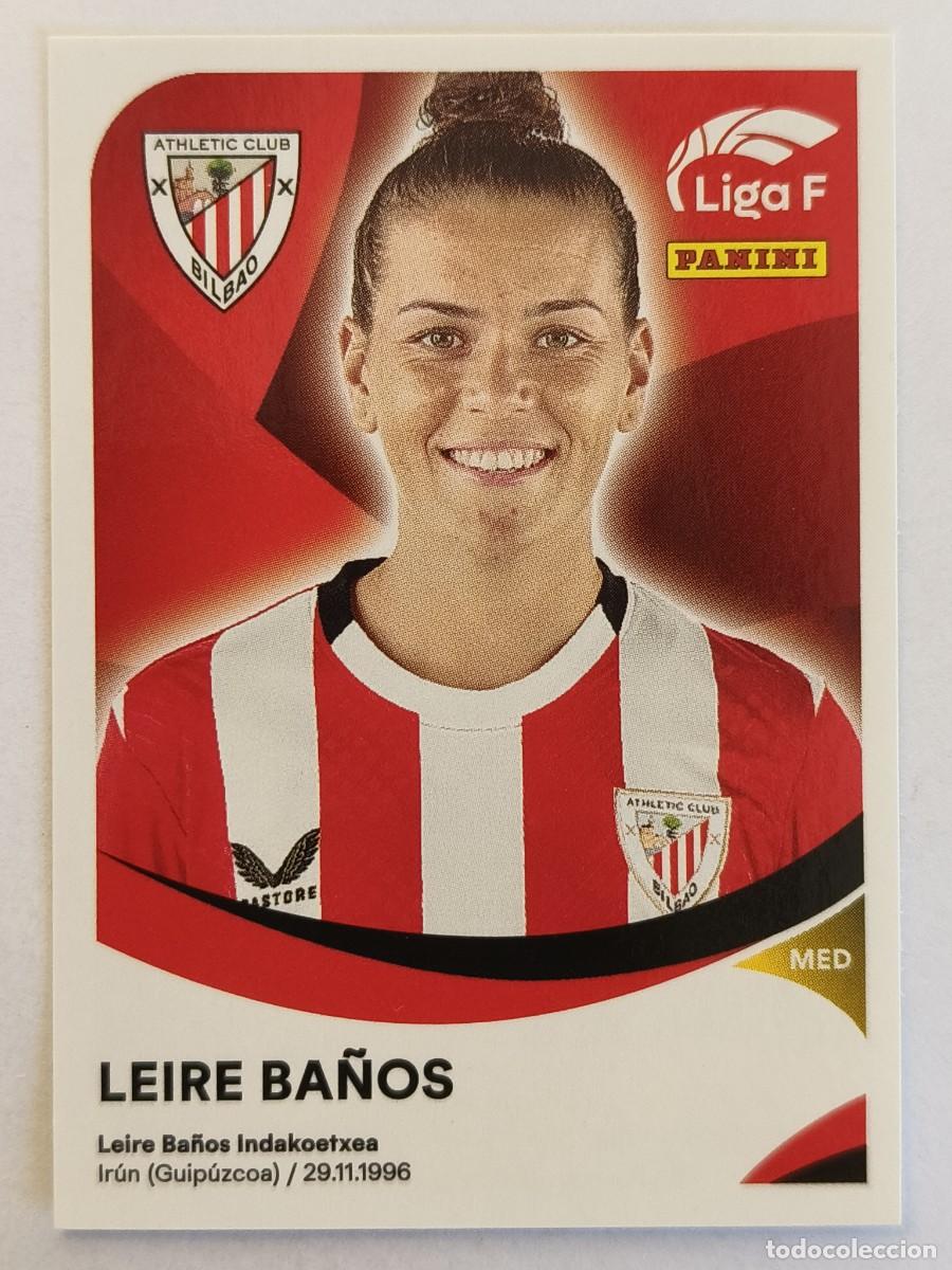 Cromos de f&uacute;tbol: #11 LEIRE BA&Ntilde;OS (ATHLETIC BILBAO) LIGA F 2024/2025 PANINI