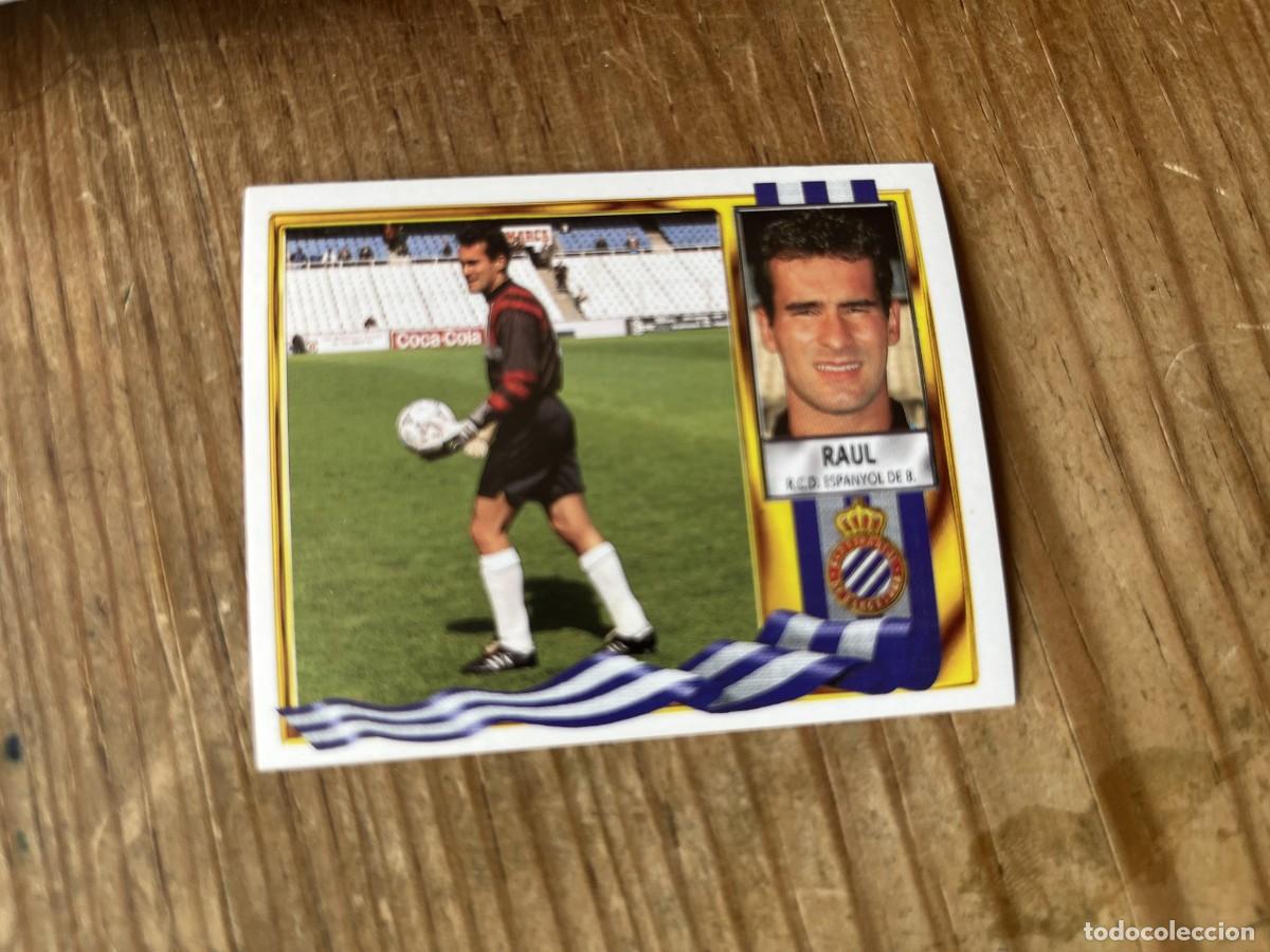 Cromos de f&uacute;tbol: CROMO SIN PEGAR NUNCA PEGADO ALBUM LIGA ESTE 95 96 1995 1996 ESPANYOL ESPA&Ntilde;OL RAUL
