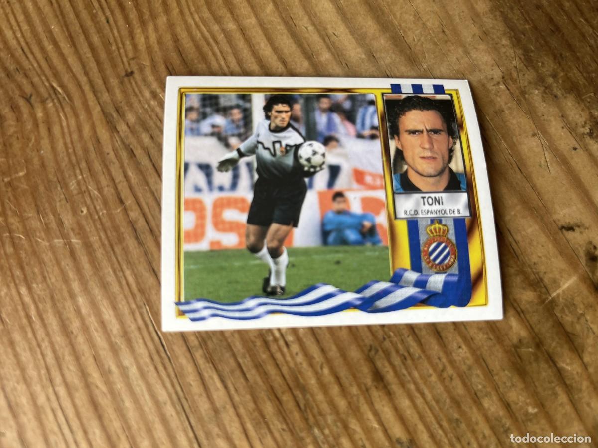 Cromos de f&uacute;tbol: CROMO SIN PEGAR NUNCA PEGADO ALBUM LIGA ESTE 95 96 1995 1996 ESPANYOL ESPA&Ntilde;OL TONI
