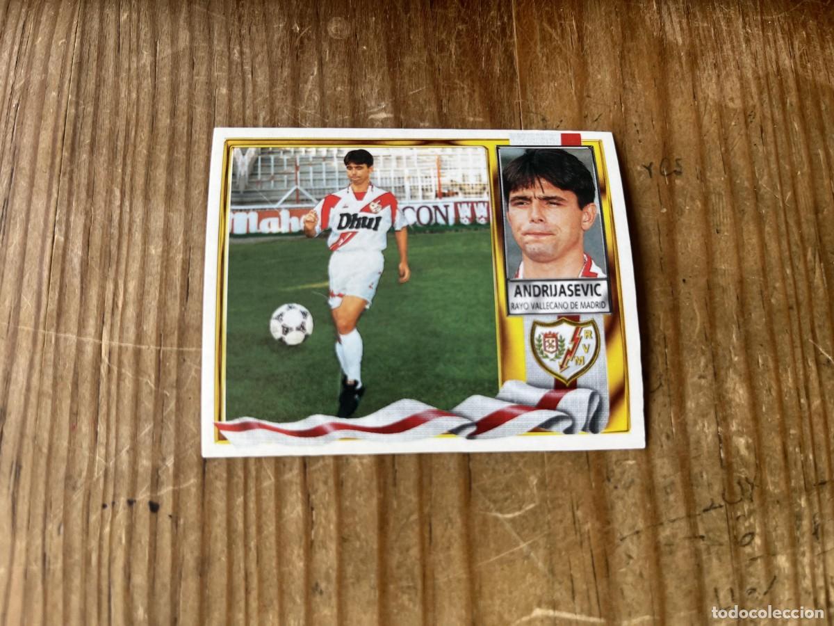 Cromos de f&uacute;tbol: CROMO SIN PEGAR NUNCA PEGADO ALBUM LIGA ESTE 95 96 1995 1996 RAYO VALLECANO ANDRIJASEVIC