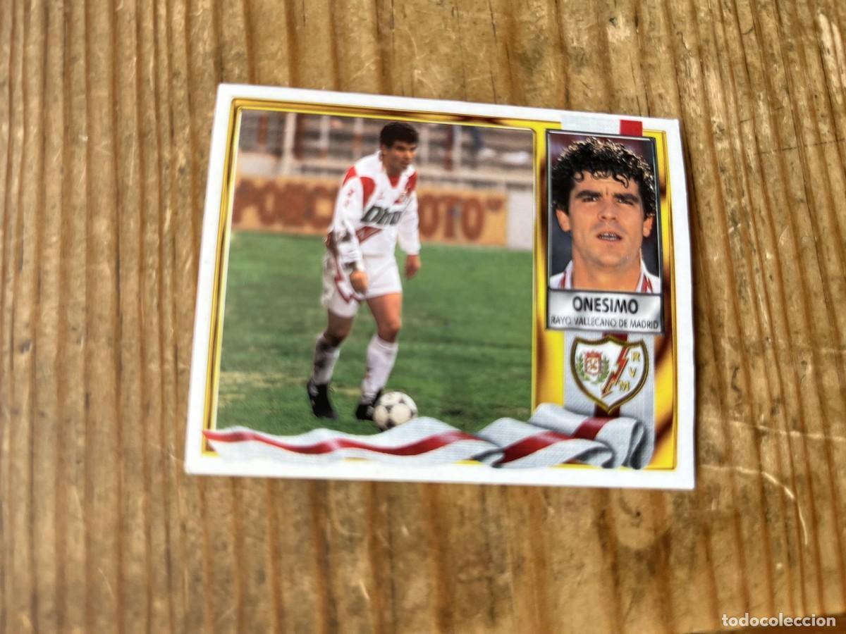Cromos de f&uacute;tbol: CROMO SIN PEGAR NUNCA PEGADO ALBUM LIGA ESTE 95 96 1995 1996 RAYO VALLECANO ONESIMO