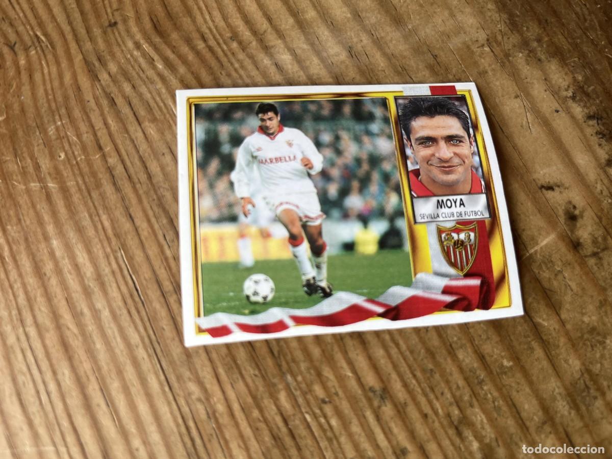 Cromos de f&uacute;tbol: CROMO SIN PEGAR NUNCA PEGADO ALBUM LIGA ESTE 95 96 1995 1996 SEVILLA MOYA